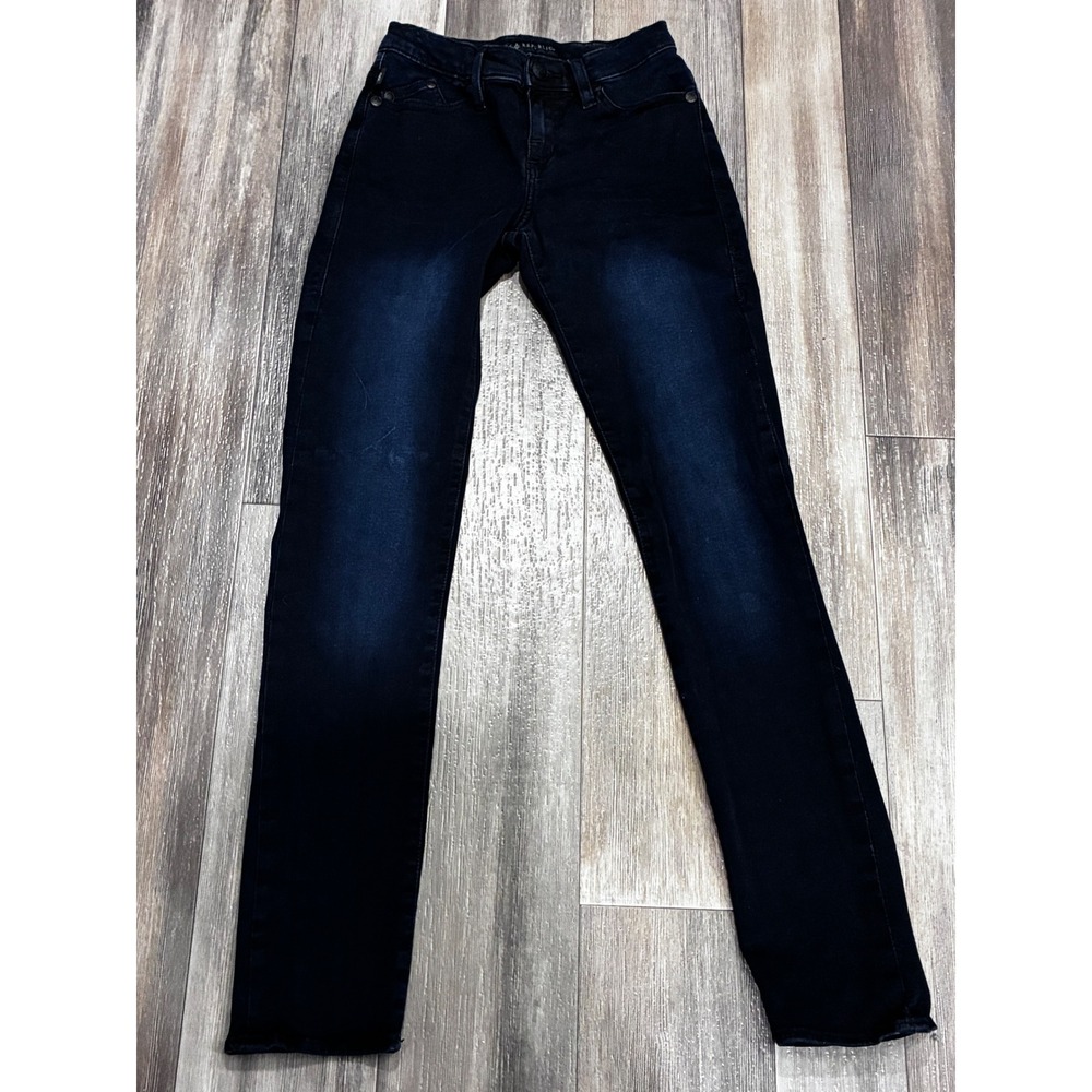Rock & Republic Berlin Skinny Jeans Dark Wash Women Size 2 R010196